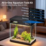 Vehipa 8L Nano Aquarium Komplettset – Intelligentes Fischtank System mit LED & Automatischer Fütterung – Bild 7