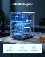 EUHOMY LunaArc™ Eiswürfelmaschine – Premium Crescent-Eis in 12 Minuten – Bild 7