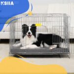 KSIIA Orthopädisches Hundebett XL 104x68cm – Waschbarer Schaum für grosse Hunde – Bild 8