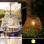 pearlstar Solar-Hängeleuchte mit LED-Filament – Wetterfeste Gartenlaterne für Aussen – Bild 4