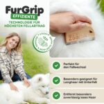 DR Zoo Effilierkamm Kobbi – Profi-Fellbürste für Langhaar & Unterwolle bei Hunden – Bild 3