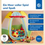 Bieco Bällebad Bälle 250er Set – Schadstofffreie Spielkugeln für Babys & Kinder – Bild 2