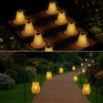 KagoLing Handgestrickte Solar Laterne – Warmweisses Deko-Licht für Garten & Terrasse – Bild 7
