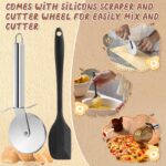 8er Set Silikon-Dörrschalen 35,6 x 35,6 cm – Wiederverwendbare Dehydrator-Matten mit Zubehör – Bild 5