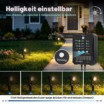MALORY LED Gartenbeleuchtung 6er Set – 16,5 m Gartenleuchten mit Transformator & IP65 Schutz – Bild 5