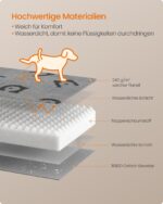 Feandrea Hundebett 120 x 74 cm wasserdicht – orthopädische Hundematte für grosse Hunde – Bild 6