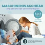3er-Set Spannbettlaken & Matratzenschoner 55x90cm – Baumwolle & wasserdicht für Babys – Bild 7