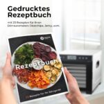 Balter DA-108 Dörrautomat Edelstahl – 7 Fächer, 600 W, bis 48 Std. Timer für Obst & Fleisch – Bild 9