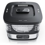 Arendo Dörrautomat Edelstahl 240W – 5 Etagen Dehydrator mit Timer & Temperaturregler – Bild 6
