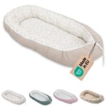 ULLENBOOM Babynest 55x95 cm – Geborgenheit & Sicherheit mit Bio-Baumwolle für Neugeborene