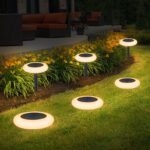 INTELAMP Solarleuchten 6er Set mit Fernbedienung – RGB & Warmweiss Gartenbeleuchtung für Aussen – Bild 5