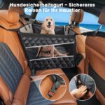 MIXJOY Hundeautositz für Rückbank – 40% mehr Platz, wasserdicht & rutschfest – Bild 7