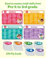 Coogam Mathematik-Lernspiel – Fliegenkarten für Grundschüler der 1.–3. Klasse – Bild 4