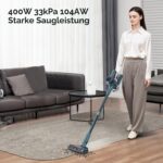 HAIMEEC Akku-Staubsauger C3 mit HEPA-Filter – 50 Min Laufzeit für alle Oberflächen – Bild 2