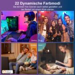 DUSKTEC LED Einbaustrahler RGB 4er Set – Smart Deckenspots mit Alexa & App-Steuerung – Bild 6