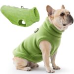 Oslueidy Hundemantel Fleece M – Wärmeschutz & Komfort für kleine bis grosse Hunde