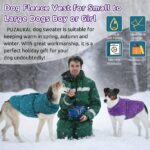 PUZAUKAL Hundepullover Fleece M – Warme Winterjacke für kleine & mittlere Hunde – Bild 7
