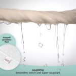 MAKIAN Mullwindeln 6er Pack 80x80 cm – Oeko-TEX® zertifiziert für Babys – Bild 4