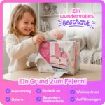 Giggle & Honey Ballerina-Schmuckkästchen mit Spieluhr – Musikspieldose für Mädchen ab 3 Jahren – Bild 9