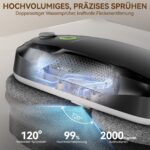 Tosima W5 Fensterputzroboter – 6400Pa adaptive Saugkraft mit intelligenter Kantenerkennung – Bild 4