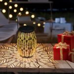 JOYCREATOR 2er Set LED Solarlaternen – IP65 Wasserdicht für Garten, Balkon & Terrasse – Bild 6
