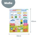 chuckle Magnetischer Kalender 40x32 cm – Interaktives Lernspielzeug für Kinder 4–10 Jahre – Bild 3