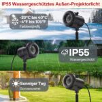 artcool 3D Dynamischer LED Projektor – 12 HD-Motive für Halloween & Weihnachts-Dekoration – Bild 7
