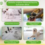 Golden Pets Pfotenreiniger 200 ml – Natürlicher Pfotenschaum für Hunde & Katzen – Bild 3