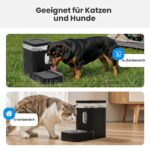 Gardner Pet 6,5L Automatischer Wasserspender mit Edelstahlschüssel – Schwerkraft-Tränke für Hunde & Katzen – Bild 6