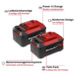 Einhell PXC 18V 5,2 Ah Akku-Twinpack – 2 Li-Ion Akkus für Power X-Change Geräte – Bild 4