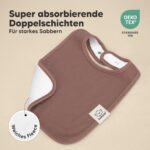 KeaBabies 8er-Pack Bio-Baumwolle Baby Lätzchen – Saugfähig & Maschinenwaschbar – Bild 4