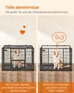 Feandrea Haustierkäfig XL 107x70x75 cm – Transportbox für grosse Tiere bis 42 kg – Bild 6