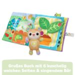 VTech Baby Mein grosses Plüschbuch – Interaktives Fühlbuch mit Musik für Babys 3–24 Monate – Bild 3