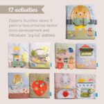 Taf Toys Aktivitätsbuch – Montessori Lernbuch für Kleinkinder ab 18 Monaten – Bild 5