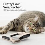 PRETTYPAW Katzenbürsten-Set 2-teilig – Sanfte Fellpflege für Kurz- & Langhaarkatzen – Bild 7