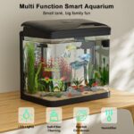 GuKKK 6L Nano Aquarium Komplettset mit LED & Filter – Einsteiger-Aquarium für Anfänger – Bild 2