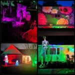 Flaow RGB Solar Gartenleuchte mit 65 LED – IP65 Solarstrahler für Garten & Terrasse (2er-Set) – Bild 3