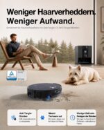 ECOVACS X12 OMNICYCLONE Saugroboter – 22.000 Pa Saugkraft mit Wischfunktion & FocusJet – Bild 5