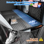 HikeSeptPals Hundedecke Auto Rückbank 131x62cm – Rutschfest & Kratzfest für Hunde bis 180kg – Bild 2