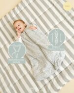 molis & co Baby Schlafsack ärmellos 85 cm – 1 TOG Übergangsgrösse für Frühling & Herbst – Bild 5