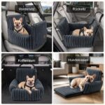 MIXJOY Hundeautositz für kleine bis mittlere Hunde – 4-in-1 Multifunktion mit Memory-Schaum – Bild 4