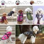 Oncpcare Hundemantel mit Geschirr – Winterjacke für kleine Hunde & Katzen – Bild 6