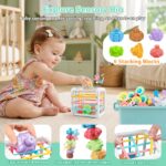 Weilim 6-in-1 Montessori Sensorik Spielset – Entwicklungsspielzeug für Babys & Kleinkinder – Bild 5