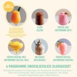 Ninja SLUSHi XL Slush-Eismaschine 3,7 l mit SlushAssist – Gefrorene Cocktails & Getränke Rosa – Bild 11