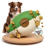Timbertail Schnüffelball für Hunde – Intelligenzspielzeug mit 8 Fächern für mentale Auslastung