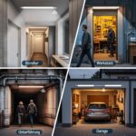 buling 150cm LED Feuchtraumleuchte 45W mit IR-Bewegungsmelder – IP65 Werkstattlampe – Bild 6