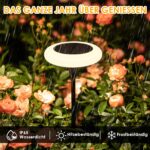 ZWOOS Solar Gartenleuchten 4er Set – IP65 LED Blumenbeleuchtung mit 10-12h Akkulaufzeit – Bild 4