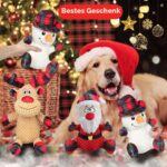 Wonfly Hundespielzeug mit Quietscher & Knitterpapier – Plüsch Kauspielzeug für Hunde – Bild 7