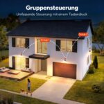 OREiN Smart LED Strahler 28W/3000lm mit Bewegungsmelder – App-gesteuerte Aussenleuchte IP65 – Bild 5