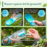 FC-LINE Hundetrinkflasche 600 ml – 3-in-1 Wasserflasche mit Napf & Rücklauffunktion – Bild 5